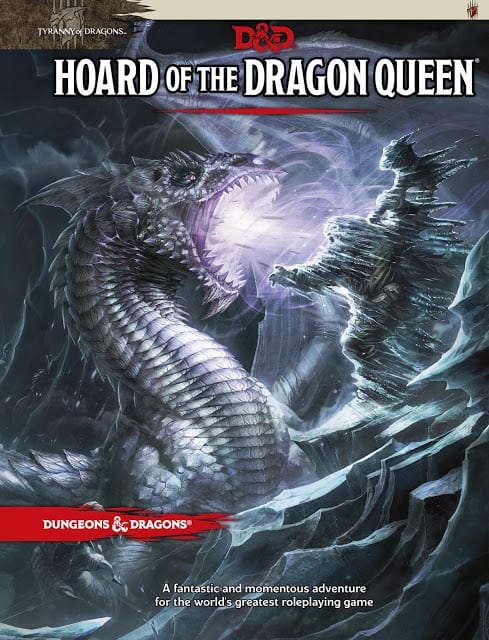 Inicia la aventura D&D El tesoro de la reina dragon, Parte 1.